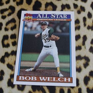 Bob Welch #394 Baseball Card